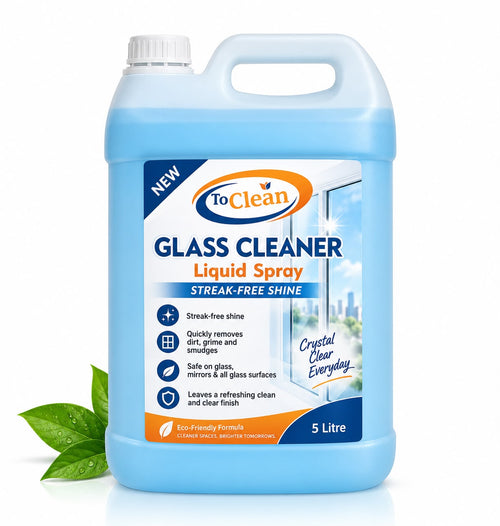 To Clean Glass Cleaner Liquid Spray Refill – 5 Liters