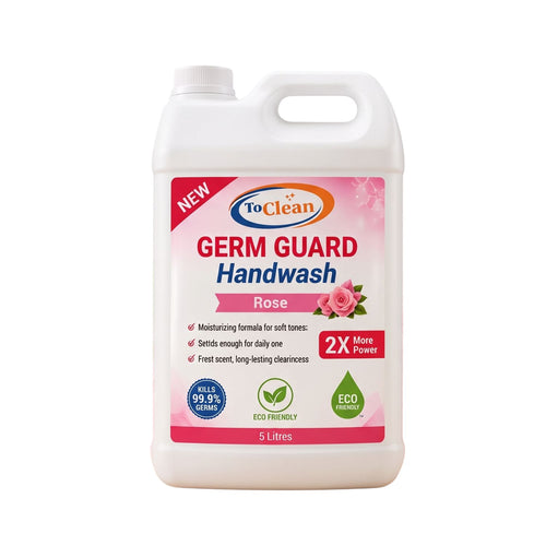 To Clean Germ Guard Rose Liquid Handwash Refill (5 Liters)